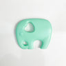 Mama Knows Elephant Teethers - Grey/Green