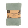 Wild & Stone Hand Towel 100% Organic Cotton - Moss-Green / Dove Grey