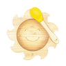 Baby Bamboo Weaning Bowl & Spoon Set - You Are My Sunshine