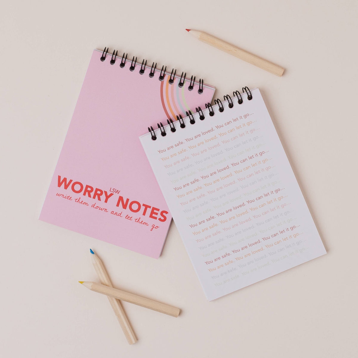Worry Note Worry Notes: Notebook for kids' worries, thoughts & feelings – La Pomme